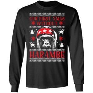 Our First Xmas Without Harambe Christmas Shirt