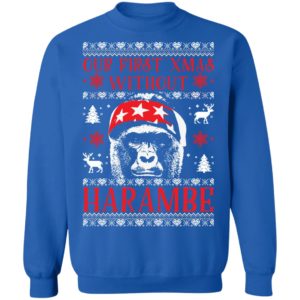 Our First Xmas Without Harambe Christmas Shirt