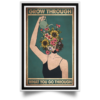 Be Kind To Your Mind Garden Flower Pot Head Poster