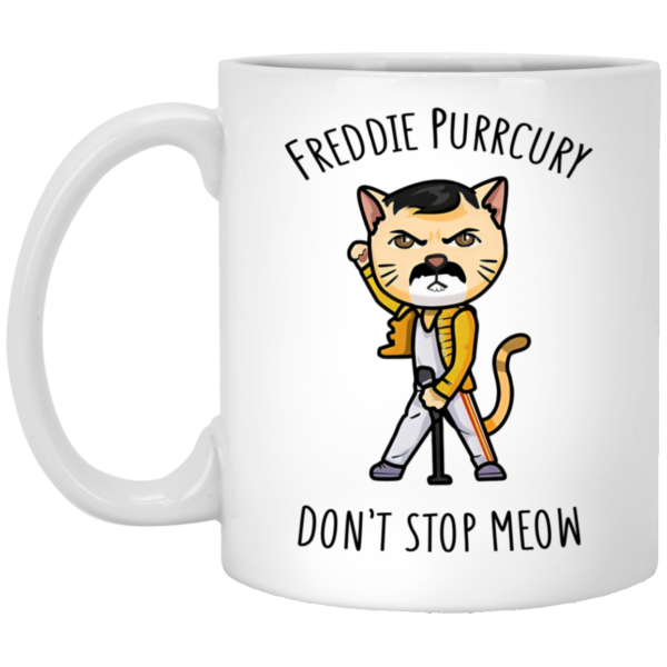 Don't Stop Meow Freddie Purrcury Shirt image Don't Stop Meow Freddie Purrcury Shirt