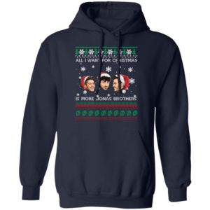 All I Want For Christmas Is More Jonas Brother Christmas Shirt image All I Want For Christmas Is More Jonas Brother Christmas Shirt