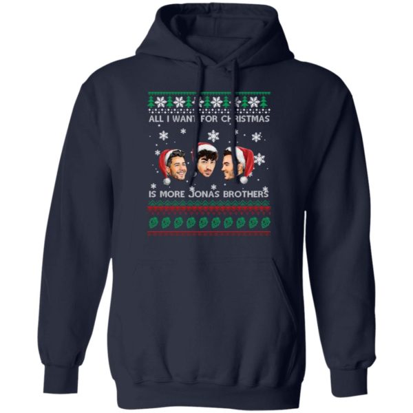 All I Want For Christmas Is More Jonas Brother Christmas Shirt