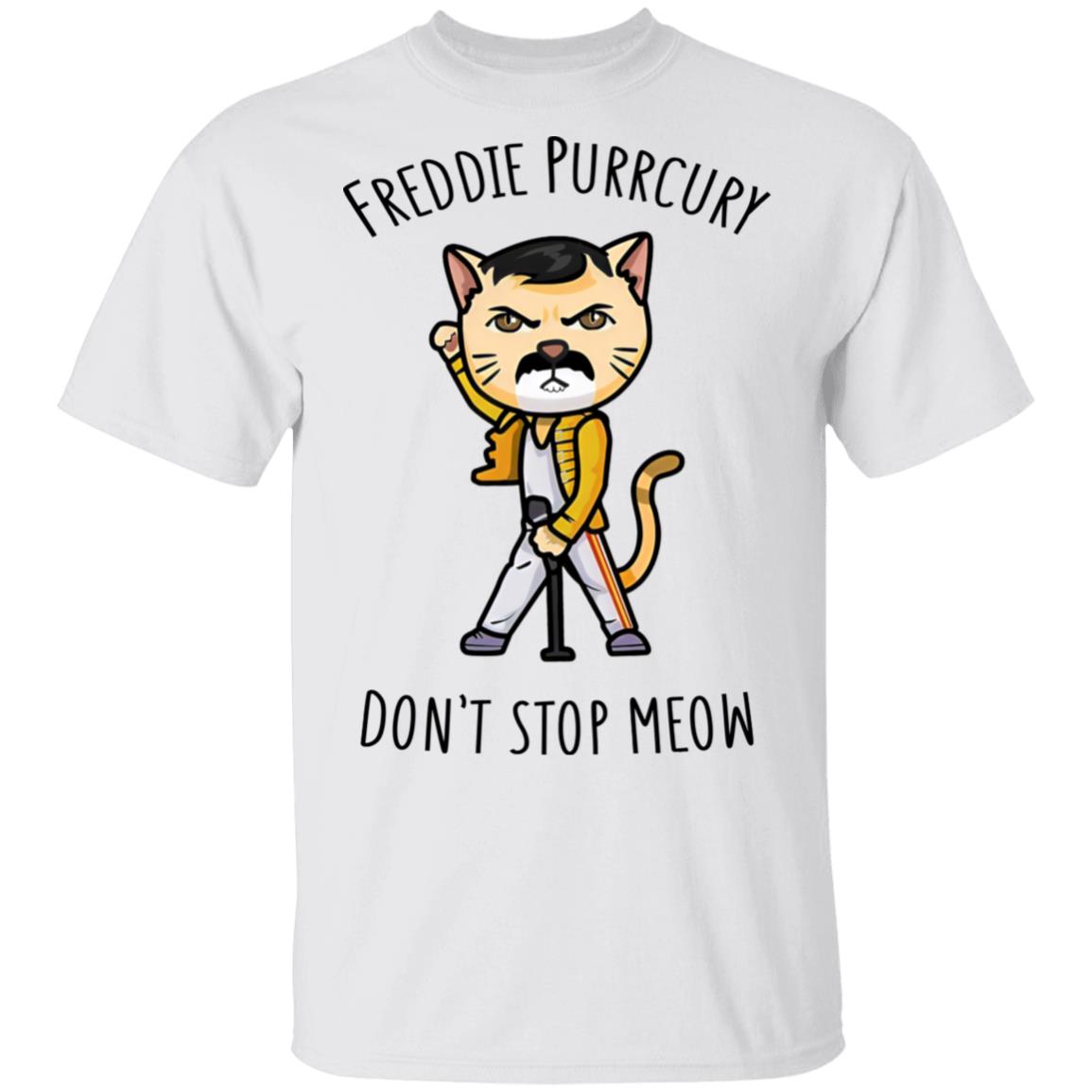 Don't Stop Meow Freddie Purrcury Shirt image Don't Stop Meow Freddie Purrcury Shirt