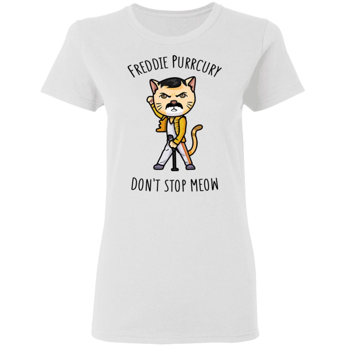 Don't Stop Meow Freddie Purrcury Shirt image Don't Stop Meow Freddie Purrcury Shirt