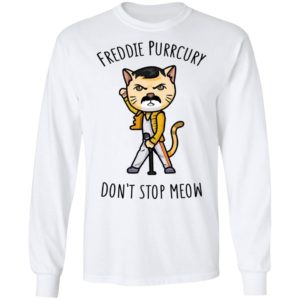Don't Stop Meow Freddie Purrcury Shirt image Don't Stop Meow Freddie Purrcury Shirt