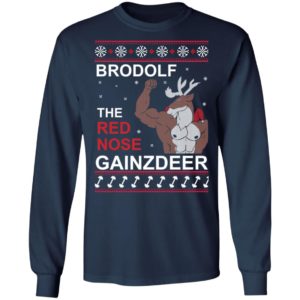 Brodolf The Red Nose Gainzdeer Christmas Shirt