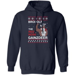 Brodolf The Red Nose Gainzdeer Christmas Shirt