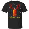 Christmas Spirit Reindeer Bulleit Bourbon Whisky Shirt