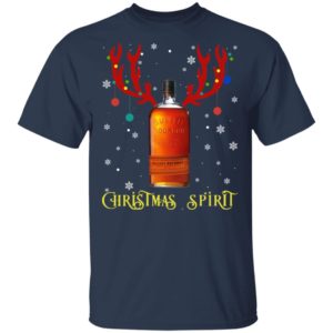 Christmas Spirit Reindeer Bulleit Bourbon Whisky Shirt