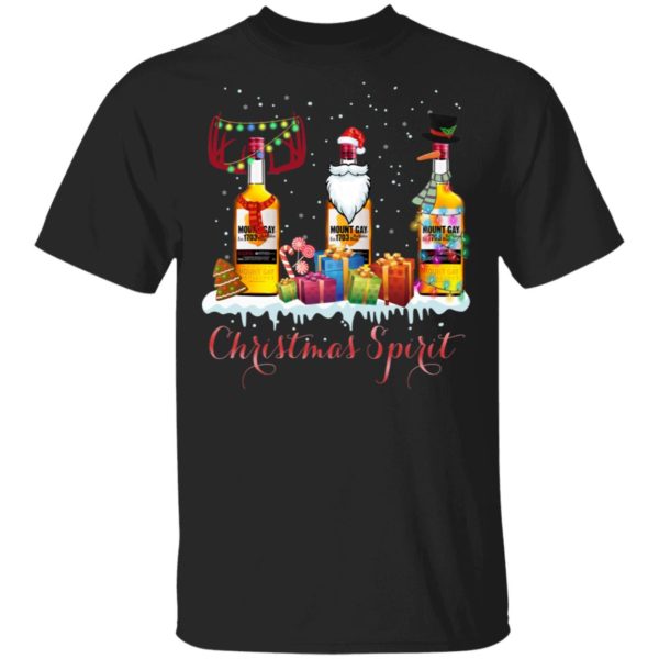 Christmas Spirit Mount Gay Rum Shirt