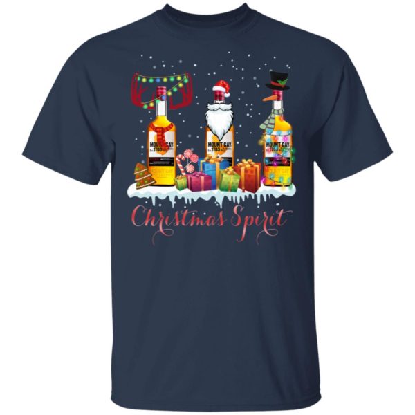 Christmas Spirit Mount Gay Rum Shirt
