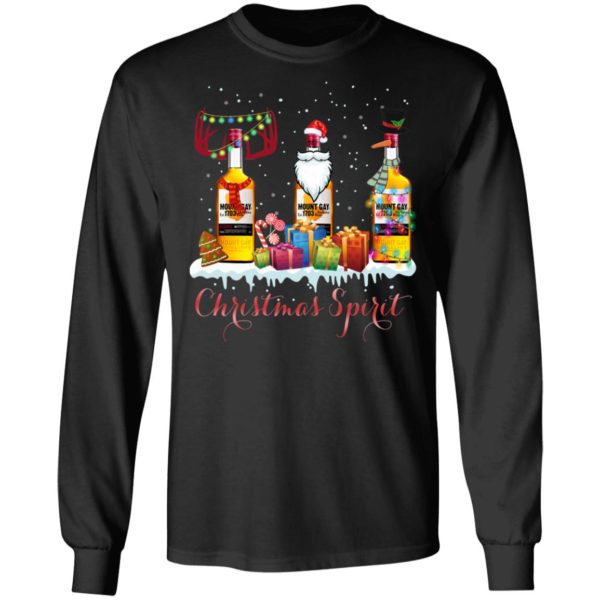 Christmas Spirit Mount Gay Rum Shirt