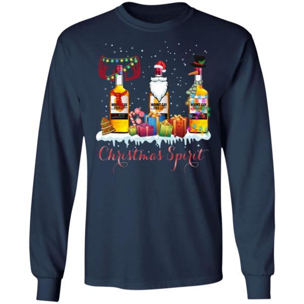 Christmas Spirit Mount Gay Rum Shirt