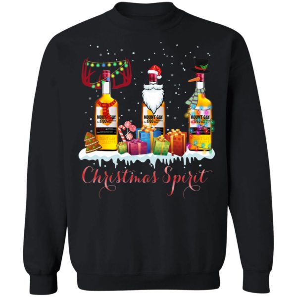 Christmas Spirit Mount Gay Rum Shirt