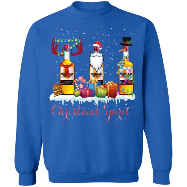 Christmas Spirit Mount Gay Rum Shirt