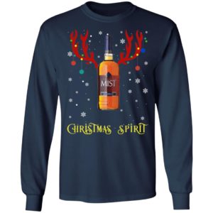 Christmas Spirit Reindeer Canadian Mist Whisky Shirt