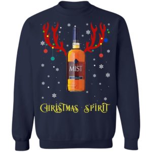 Christmas Spirit Reindeer Canadian Mist Whisky Shirt