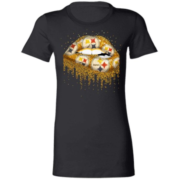 Pittsburgh Steelers Lip Ladies Shirt