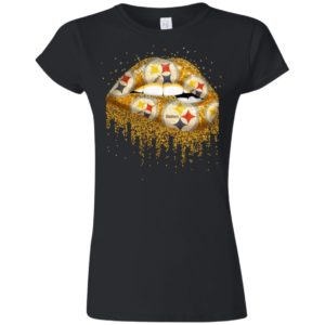 Pittsburgh Steelers Lip Ladies Shirt image Pittsburgh Steelers Lip Ladies Shirt