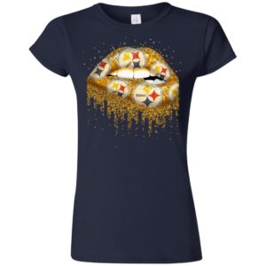 Pittsburgh Steelers Lip Ladies Shirt image Pittsburgh Steelers Lip Ladies Shirt