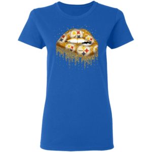 Pittsburgh Steelers Lip Ladies Shirt image Pittsburgh Steelers Lip Ladies Shirt