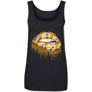 Pittsburgh Steelers Lip Ladies Shirt image Pittsburgh Steelers Lip Ladies Shirt