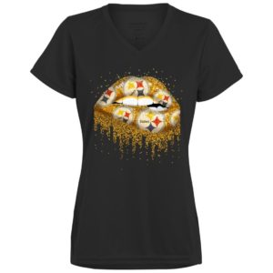Pittsburgh Steelers Lip Ladies Shirt image Pittsburgh Steelers Lip Ladies Shirt