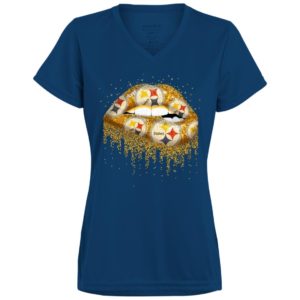 Pittsburgh Steelers Lip Ladies Shirt image Pittsburgh Steelers Lip Ladies Shirt