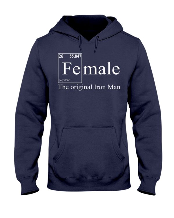 FE Female The Original Iron Man Science Shirt
