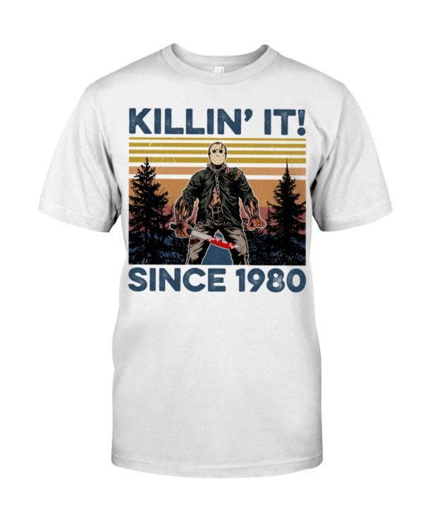 Jason Voorhees Killin' It Since 1980 Shirt