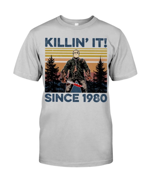 Jason Voorhees Killin' It Since 1980 Shirt