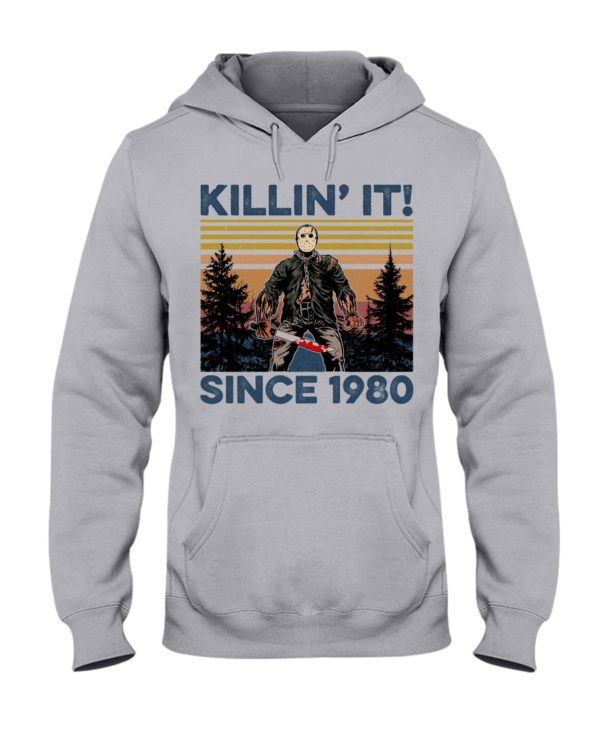 Jason Voorhees Killin' It Since 1980 Shirt