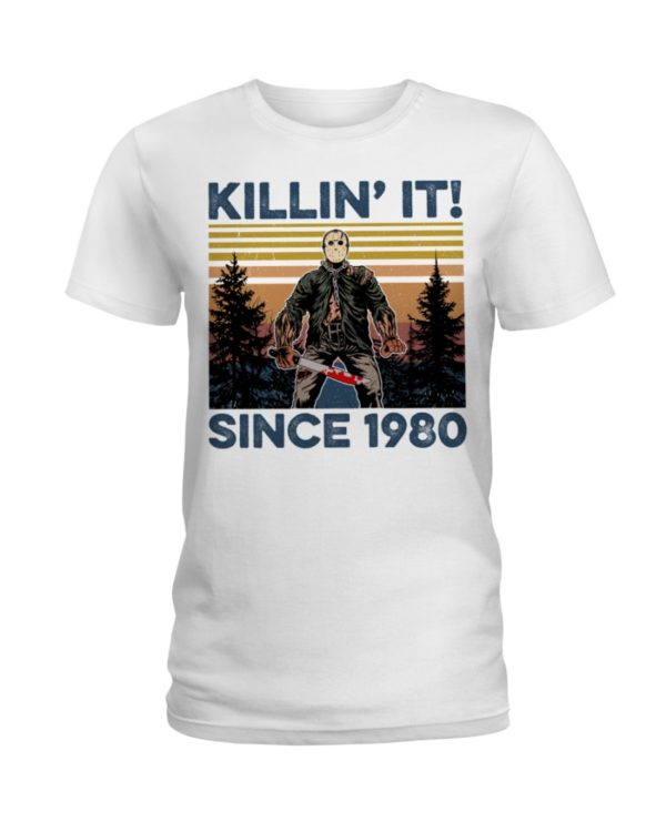 Jason Voorhees Killin' It Since 1980 Shirt