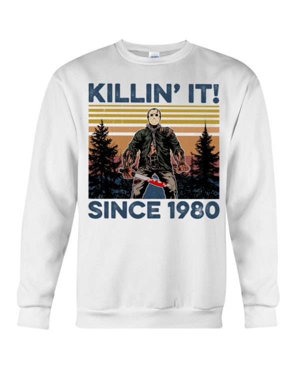 Jason Voorhees Killin' It Since 1980 Shirt