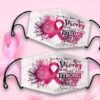 You Never Know How Strong You Are Sunflower | Pink | Cancer Face Mask