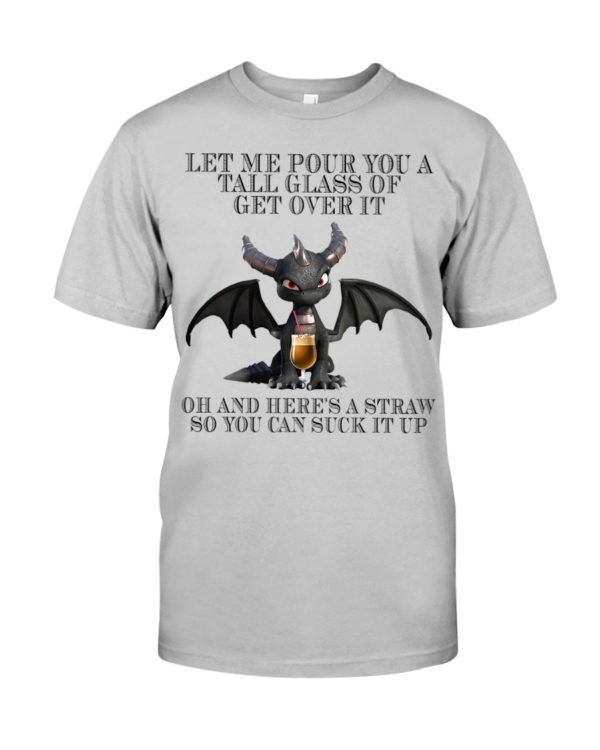 Dark Spyro Let Me Pour You A Tall Glass Of Get Over It Shirt