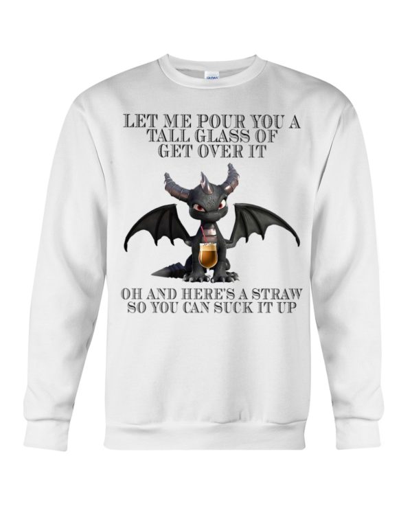 Dark Spyro Let Me Pour You A Tall Glass Of Get Over It Shirt