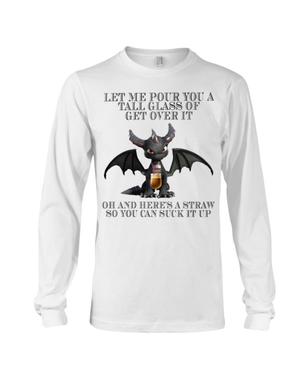 Dark Spyro Let Me Pour You A Tall Glass Of Get Over It Shirt