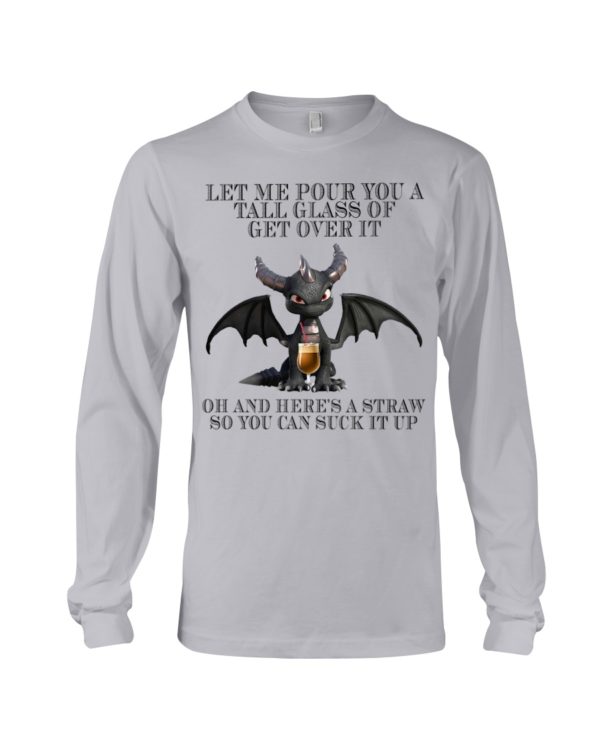 Dark Spyro Let Me Pour You A Tall Glass Of Get Over It Shirt