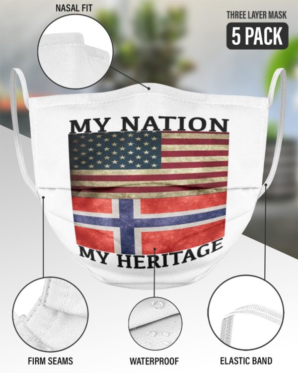 My Nation My Heritage Face Mask