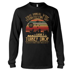 Turkey Drop | First Annual Wkrp Thanksgiving Day Shirt