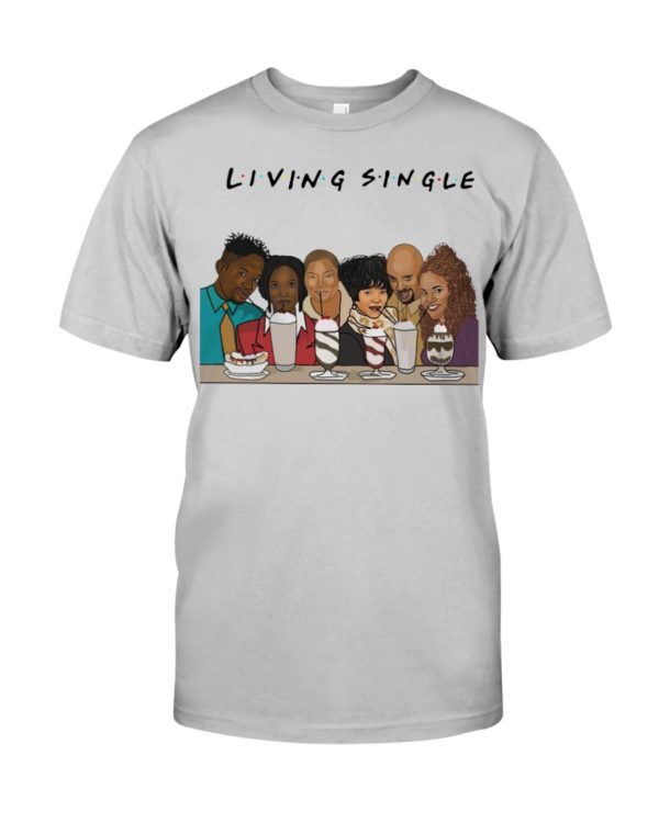 Living Single Tv Show In Cartoon Shirt