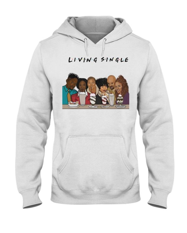Living Single Tv Show In Cartoon Shirt