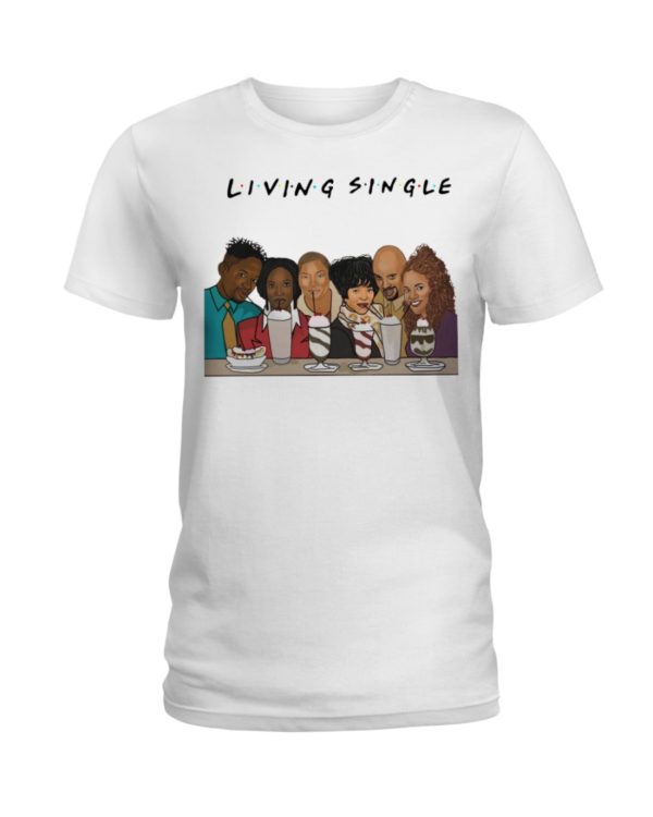 Living Single Tv Show In Cartoon Shirt