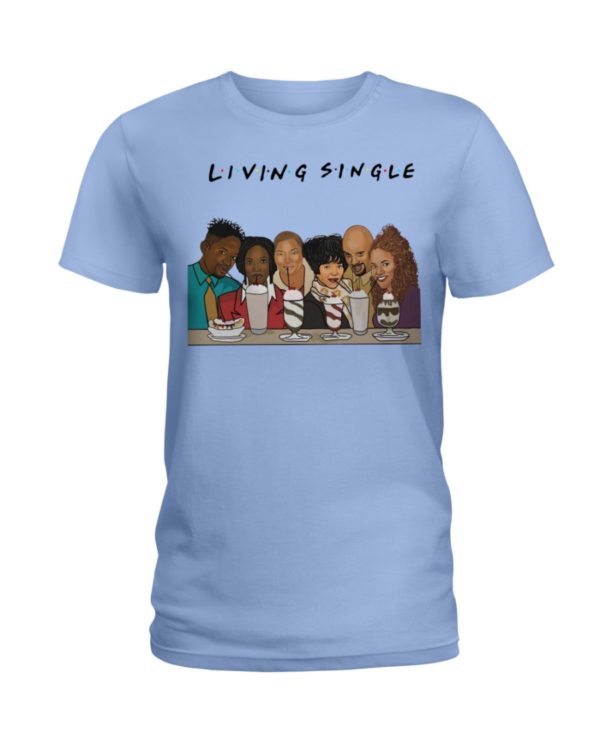 Living Single Tv Show In Cartoon Shirt