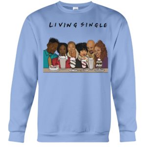 Living Single Tv Show In Cartoon Shirt