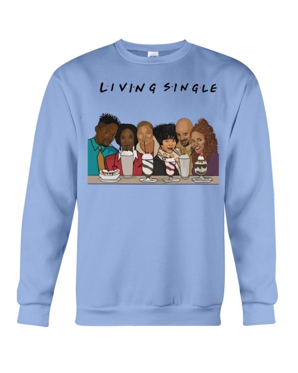 Living Single Tv Show In Cartoon Shirt