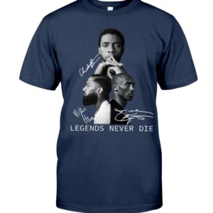 Chadwick Boseman Legends Never Die Shirt