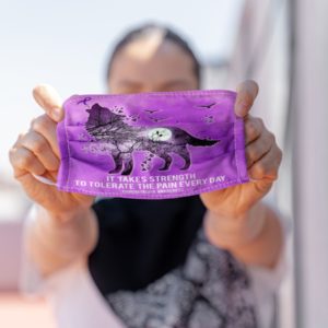 It Takes Strength To Tolerate The Pain Everyday Face Mask