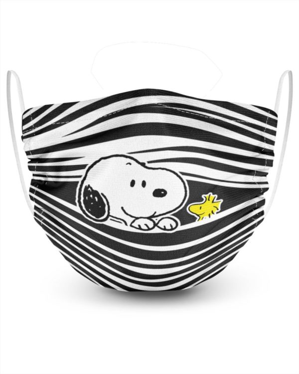Snoopy and Woodstock Face Mask